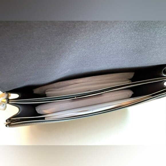 Coach Authentic Black Tabby Shoulder Bag 30 Silver Hardware NWT - Picture 9 of 15